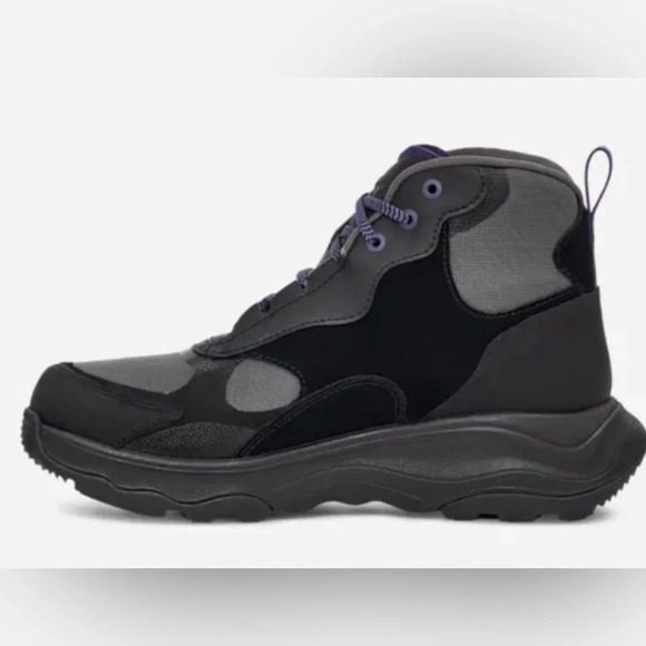 Teva W Geotrecca RP Black Grey Purple Women Outdoors Trail Shoes Sz 8.5 - Picture 2 of 12